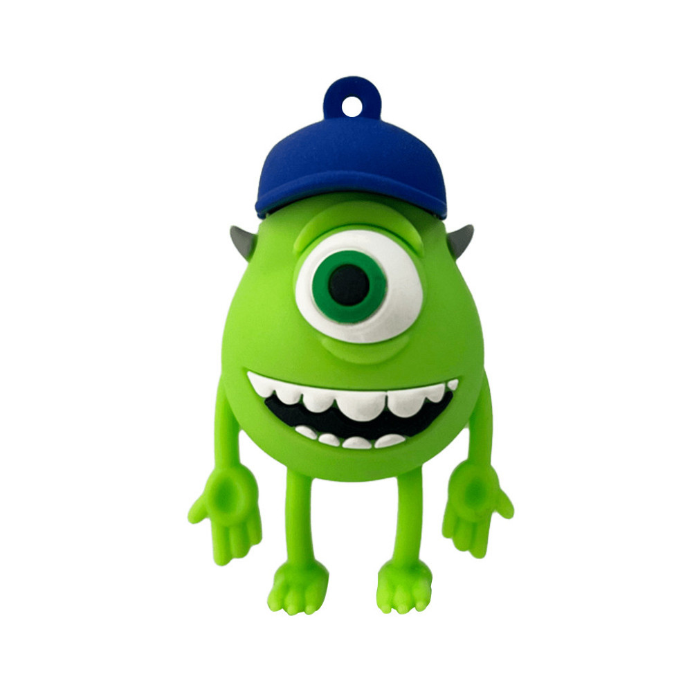 Флеш-накопичувач Wibrand USB 2.0 Mike Wazowski 16Gb Green Київ - фото 3