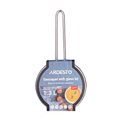 Ківш Ardesto Gemini Liguria, 1.3л, нержавіюча сталь (AR4313GB) Вінниця