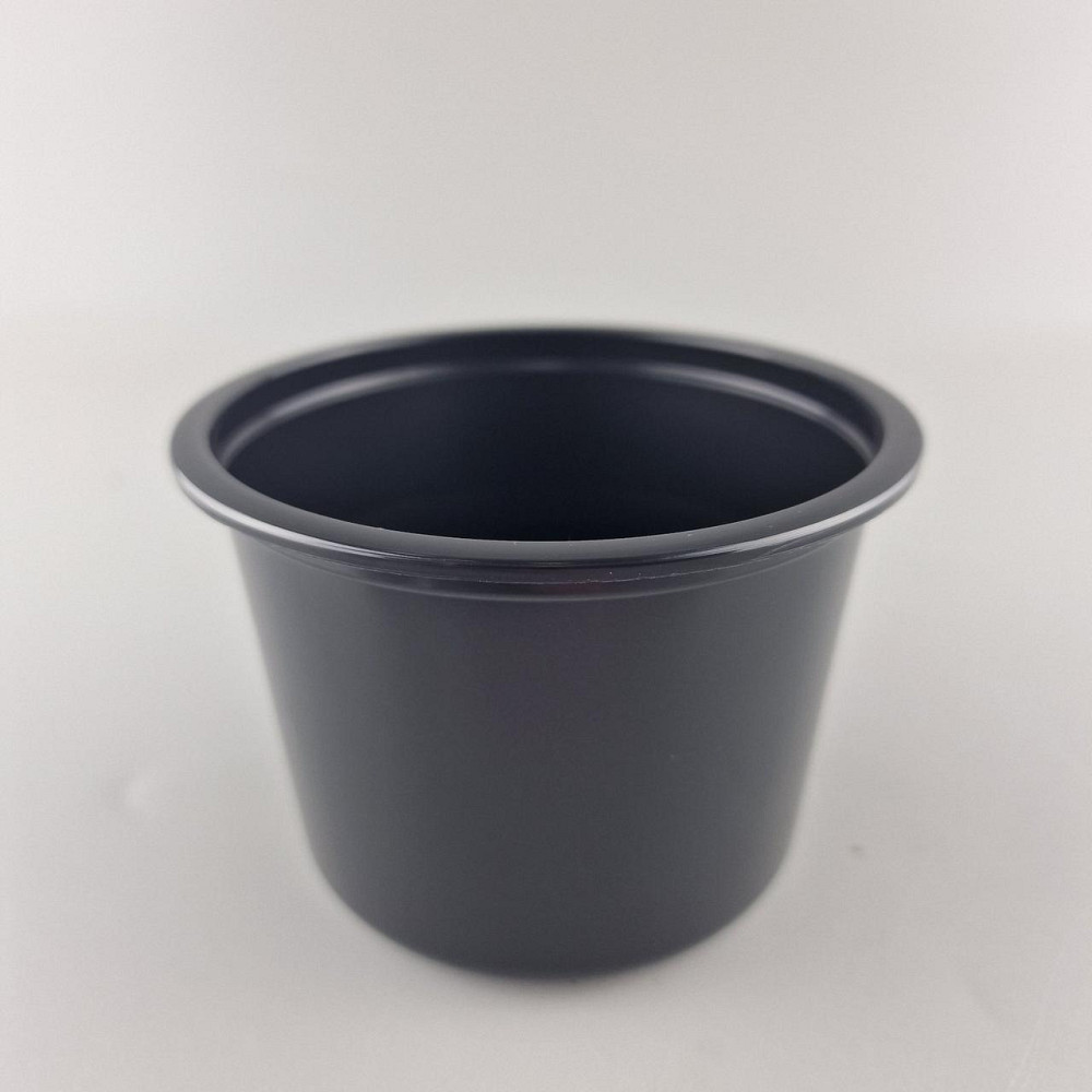 Супник черный гладкий D-115 (500 гр) Битнер (50 шт) Харьков - изображение 1