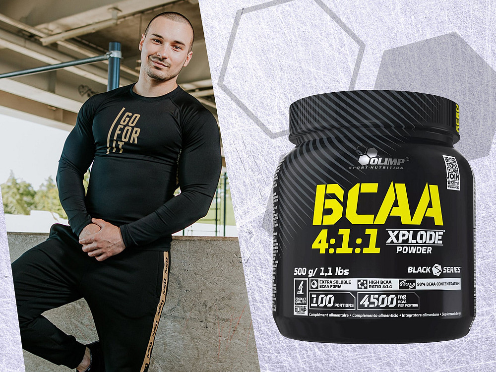 BCAA 4:1:1 Xplode (фруктовий пунш) 500 g Луцьк - фото 3