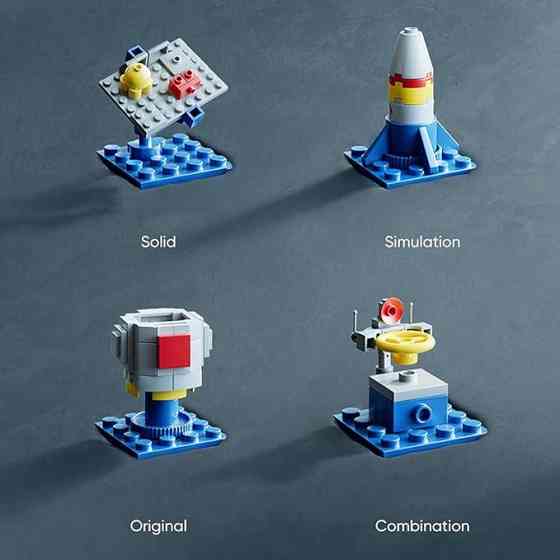 Конструктор LeleBrother космічний шатл, 88 деталь (8897) Київ