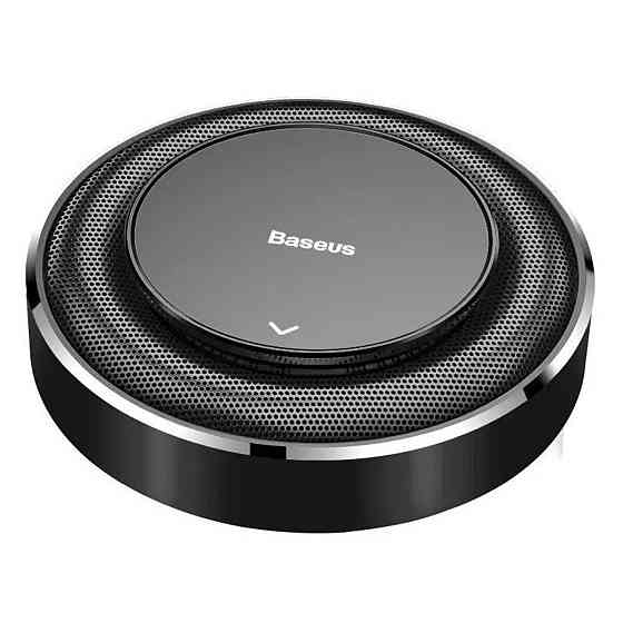 Автомобільний освіжувач повітря Baseus Metal fabric aroma holder Black Киев