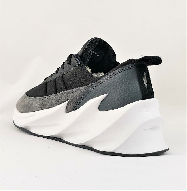 Кроссовки Adidas $harks Мужские Адидас Чёрные Акулы (размеры: 41,42,43,44,45) Видео Обзор Днепр - изображение 8