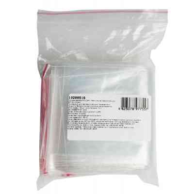 Пакеты с застежкой Buroclean 80 x 100 мм 100 шт. (4823078977557) Винница