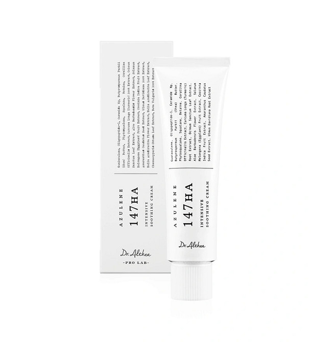 Крем для обличчя з азуленом Azulene 147 HA-Intensive Soothing Cream Dr.Althea Pro Lab 50 мл Київ - фото 2