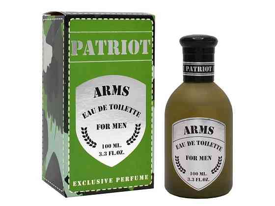 Туалетна вода для чоловіків 100мл Arms ТМ Patriot Solmir Київ