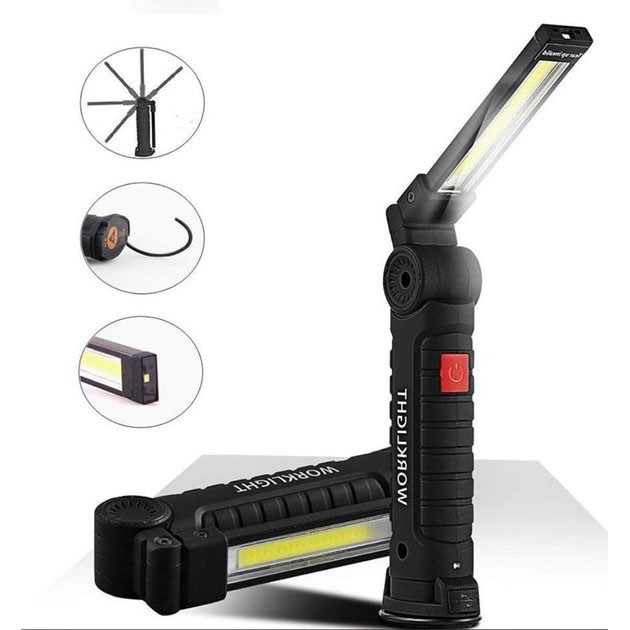Портативна кемпінгова лампа-акумулятор W52 SMD+COB, Лампа для кемпінгу світлодіодна SR-58 Львів - фото 1