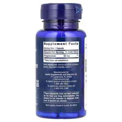 Вітамінно-мінеральний комплекс Life Extension Прегненолон, Pregnenolone, 100 капсул (LEX-30210) Вінниця