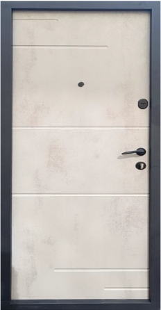 Двері вхідні Бастіон Кордон Кришталь Оксид темний / Оксид світлий 960х2050 мм Київ