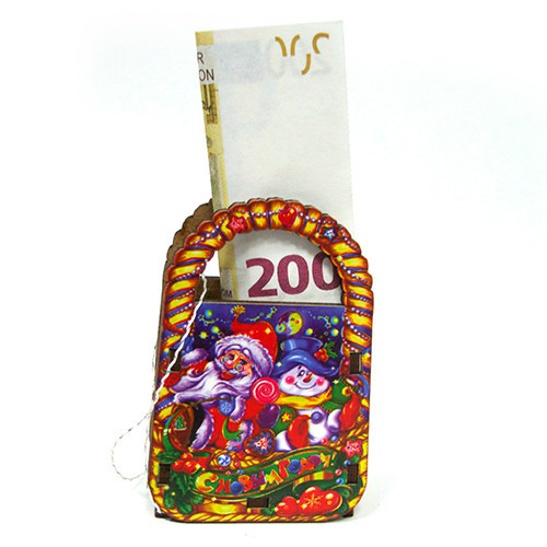 Іграшка ялинкова Кошик для грошей Київ - фото 1