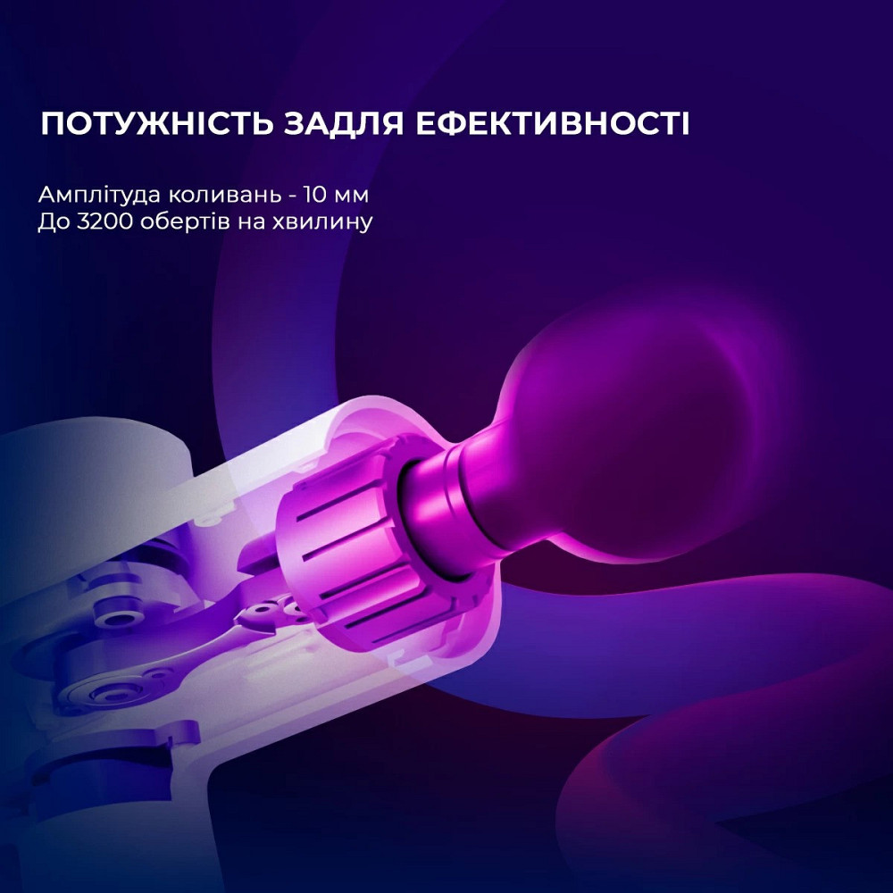 Масажер Yunmai Massage Gun Prime 2 (YMFG-M418) Харків - фото 8