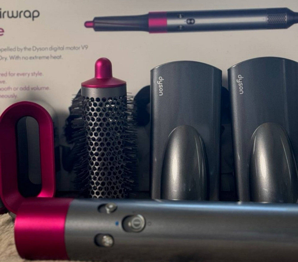 Стайлер Dyson Airwrap Complete Nickel / Fuchsia Київ - фото 3