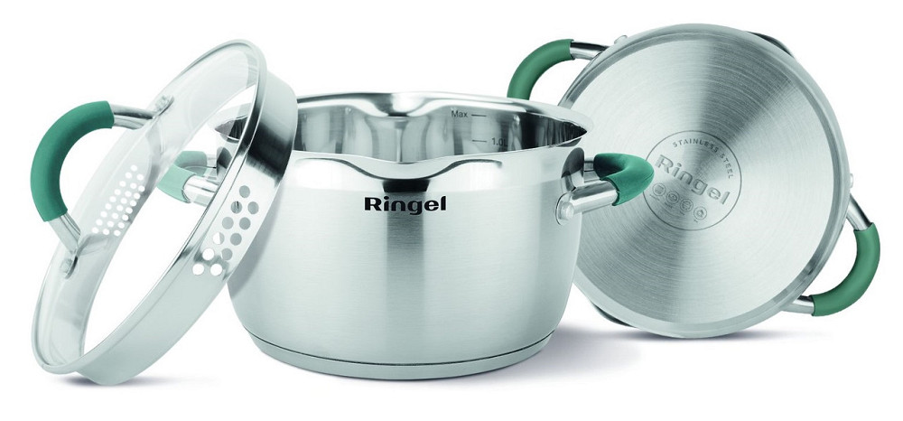 Каструля RINGEL Expert 22 см 4.6л (6723693) Киев - изображение 2