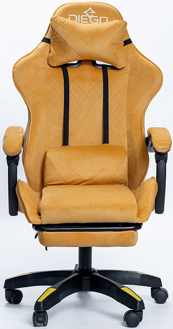 Крісло геймерське DIEGO ALCANTARA PRO Sandy Київ - фото 4