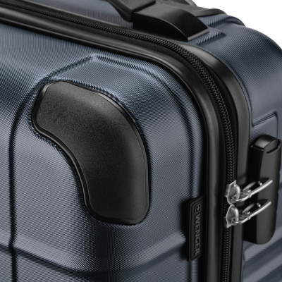 Чемодан Wenger Amplar, мала, пластик, 4 колеса, синя (653144) Винница - изображение 4