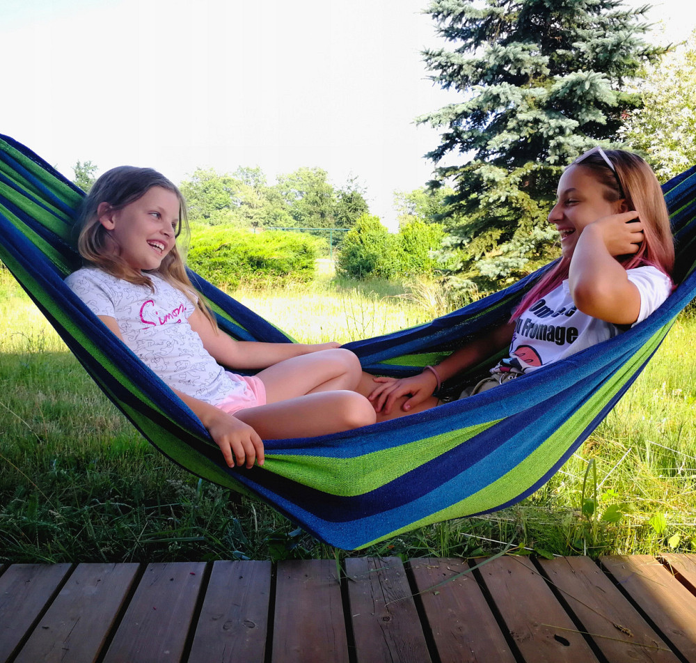 Двухместный Гамак садовый тканевый 260x160см с чехлом Gardlov (21078) Нововолынск - изображение 9