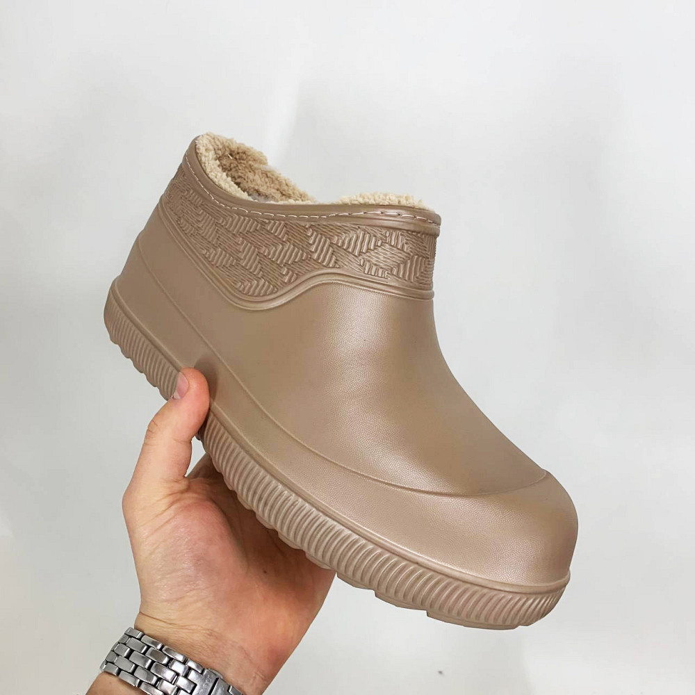 Вовняні валянки жіночі, Жіночі калоші на хутрі, Калоші зимові піна на хутрі TX-21 Львів - фото 2