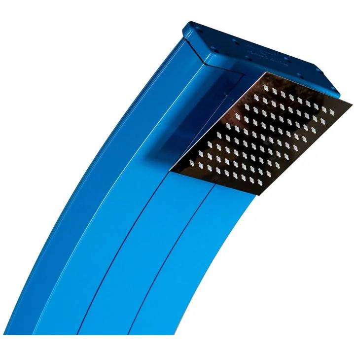 Душ солнечный Aquaviva Dada алюминиевый с мойкой для ног. голубой D320/5012. 30 л Киев - изображение 6