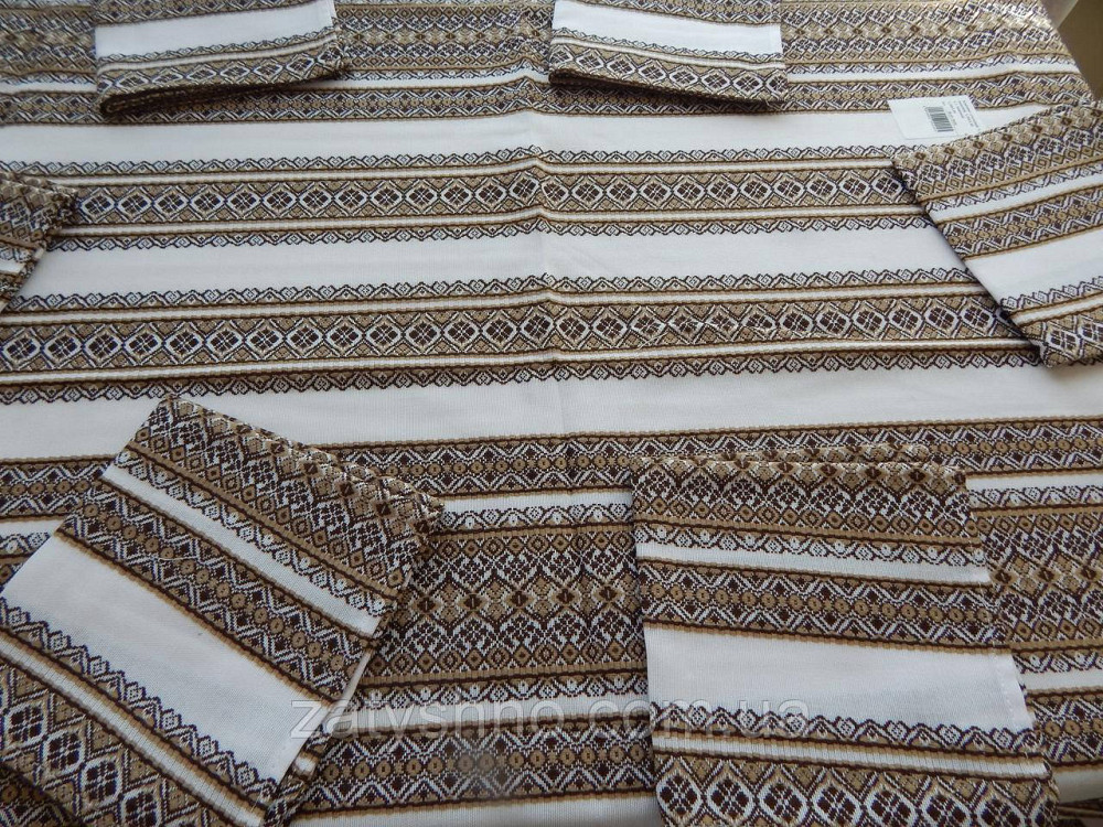 Скатерть и салфетки кофейные на большой стол Киев - изображение 1