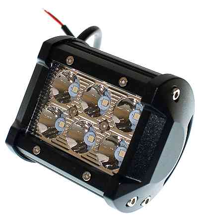 Світлодіодна фара AllLight C-18W 6chip OSRAM 3535 spot 9-30V нижній кріплення Харків