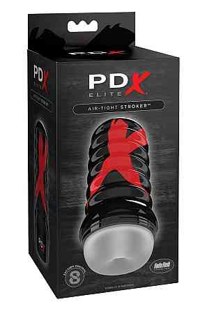 Мастурбатор нереалистичный Pipedream PDX Elite в черной колбе, 19.1 см Sex Aura Киев