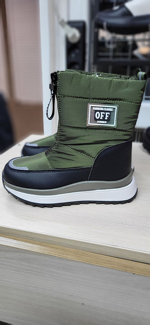 Детские  зимние дутики милитари хаки 27,28,30 Николаев - изображение 5