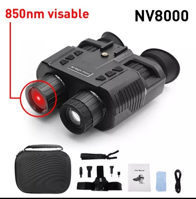 Бинокль (прибор) ночного видения NV8000 с креплением на голову Винница - изображение 5