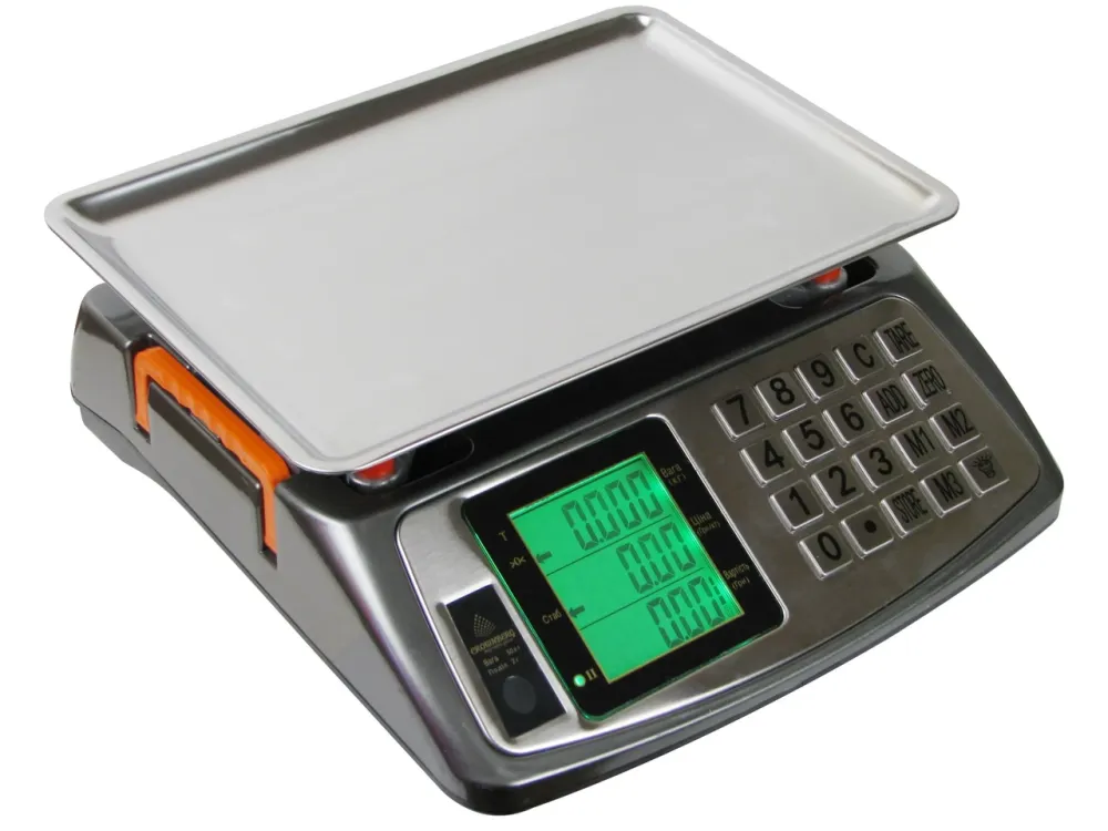 Торговые весы CB-5011 до 50 кг с металлическим корпусом, LED-дисплеем и аккумулятором Одесса - изображение 1