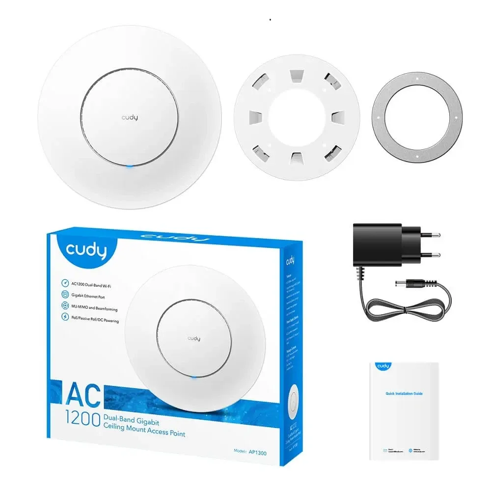 Точка доступу WiFi 5 Cudy AP1300 з підтримкою Mesh дводіапазонна гігабітна (73-00520) Київ - фото 13