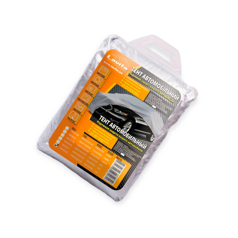 Тент-накидка xl 510х195х155 полиэстр, карман зеркал, замок джип/минивен Мукачево - изображение 1