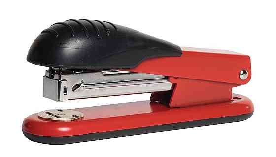 Степлер металевий №24/6-26/6 (30 арк.) "Scholz" 65 мм. червоний, 4023-01SCH, шт Київ
