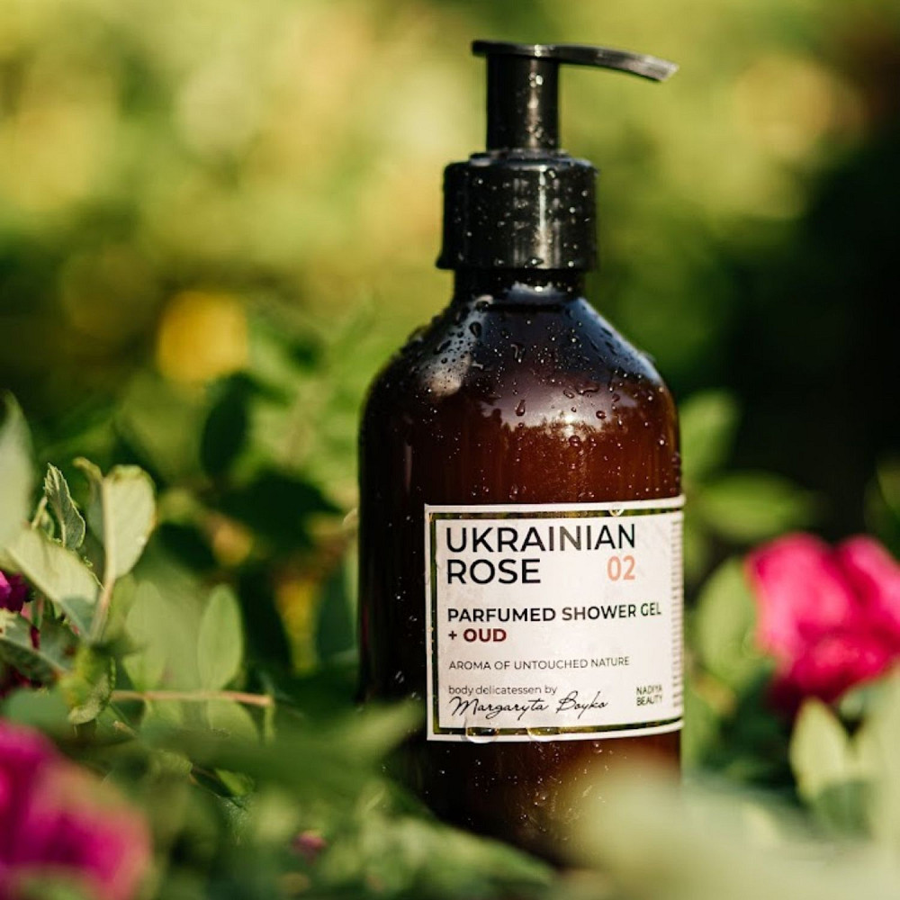 СПА-гель для душа с натуральными маслами +OUD Ukrainian Rose 300 мл Киев - изображение 6