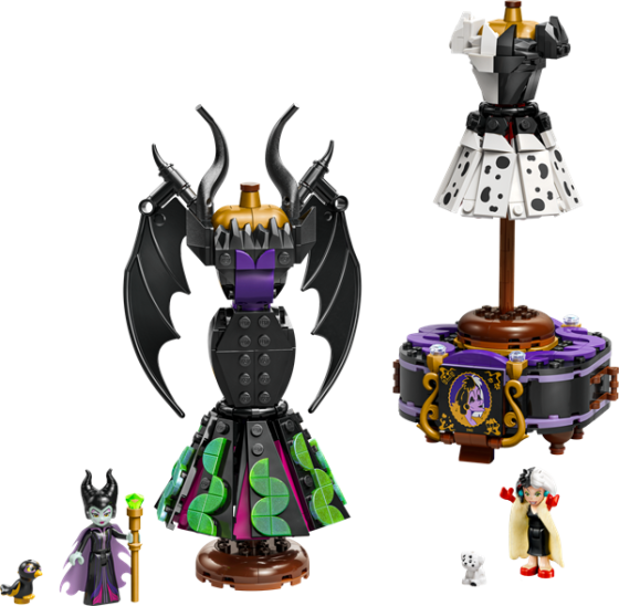 Конструктор LEGO Disney Villains Сукні Малефісенти та Лютелли де Віль 524 деталі (43262) Харків
