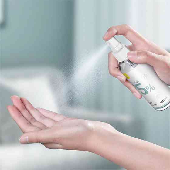 Антибактеріальний спрей Baseus Portable Antibacterial Spray ACPW-A (120ml, 75% Alcohol) Миколаїв