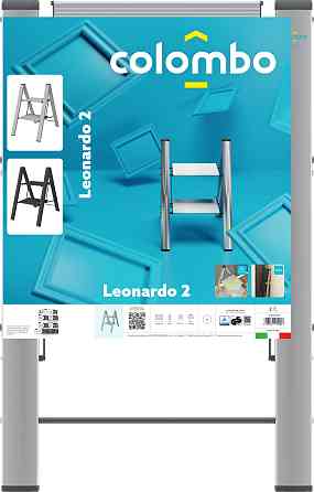 Лестница Colombo Leonardo 2 ступени (G300A02W) Киев