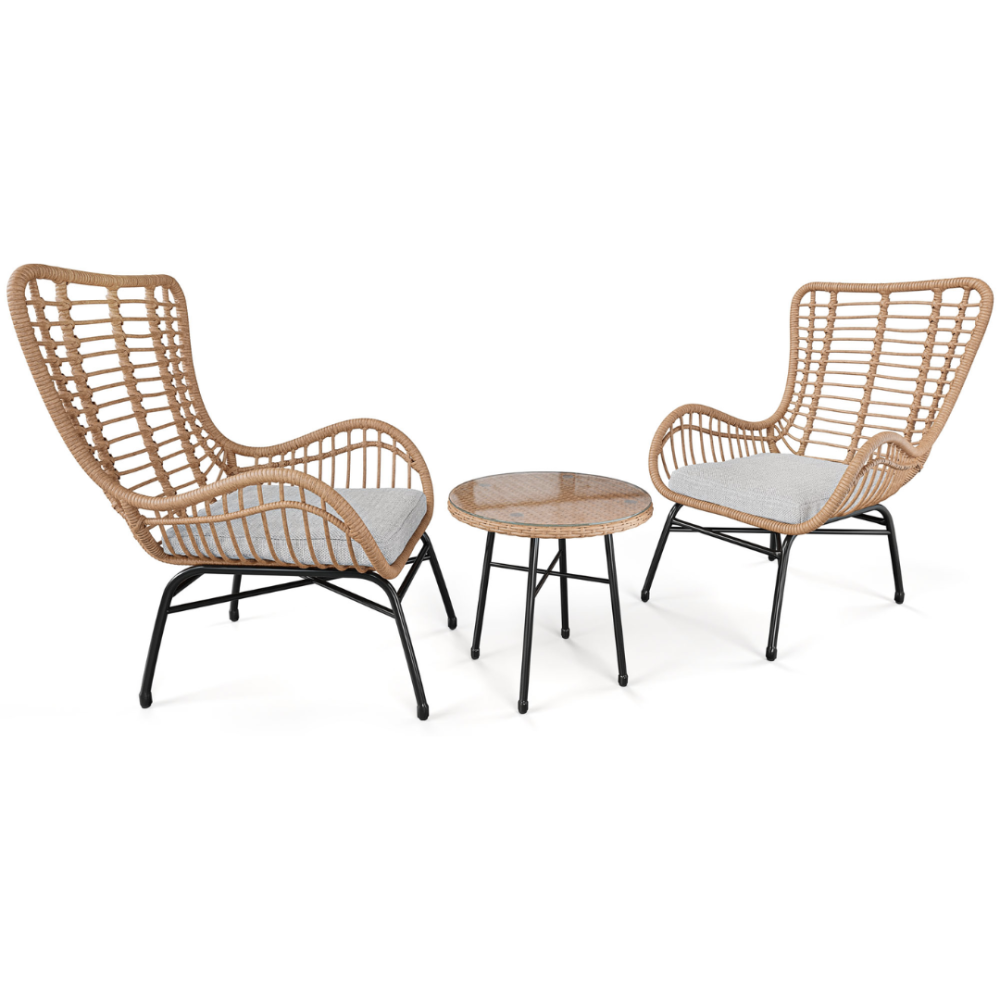 Набір садових меблів Di Volio Sorrento бежевий/світло-сірий Київ - фото 7