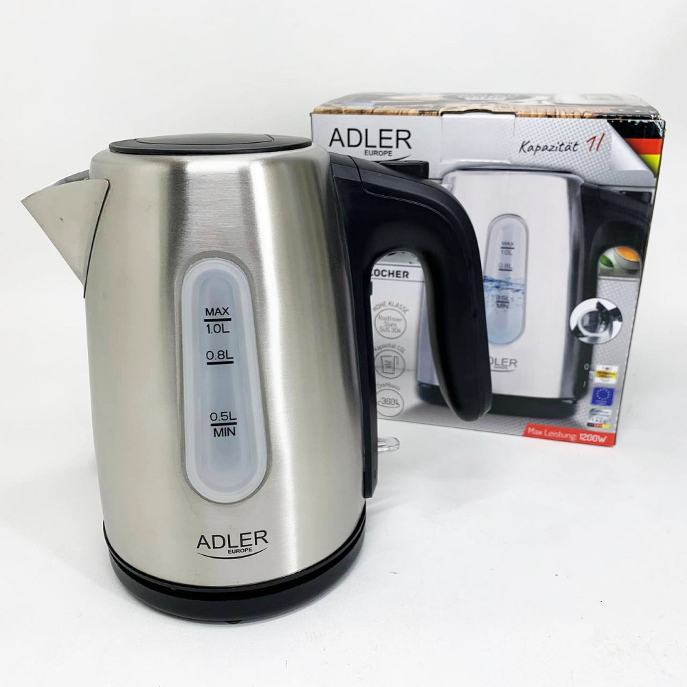 Современный электрический чайник, Чайники металлические из нержавеющей стали, Чайник дисковый GD-50 Львов - изображение 8