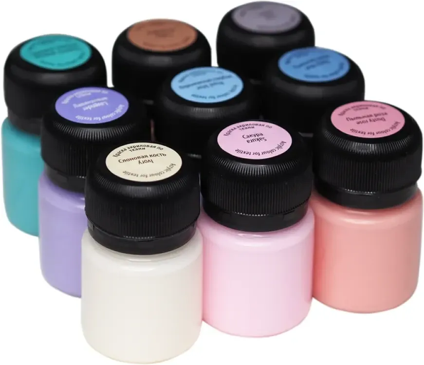 Набір фарб акрілових "Пастель" Професійна тканина картон 9колх20мл 353599, шт Київ - фото 2