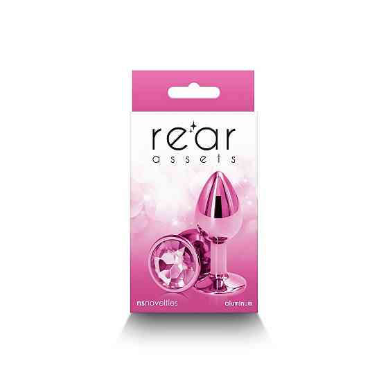Анальная пробка NS Novelties Rear Assets - Small - Pink Sex Aura Киев
