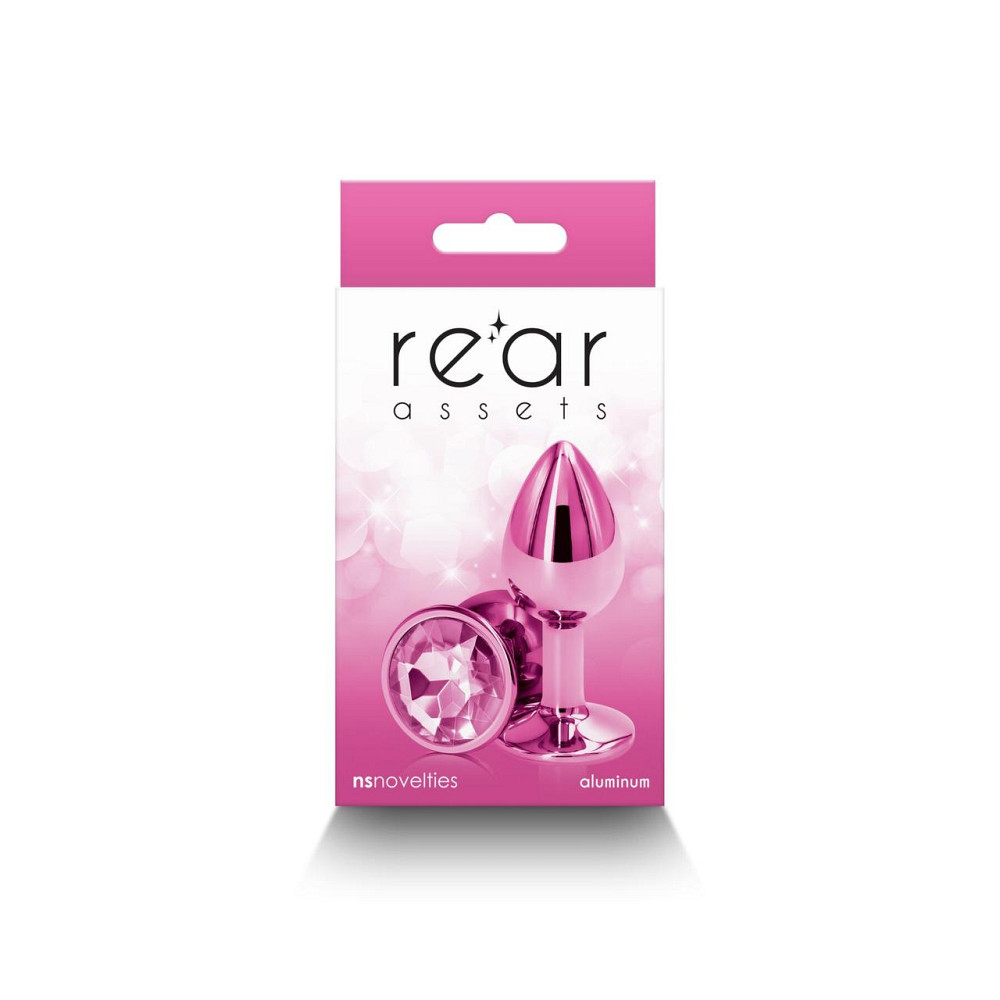 Анальная пробка NS Novelties Rear Assets - Small - Pink Sex Aura Киев - изображение 3