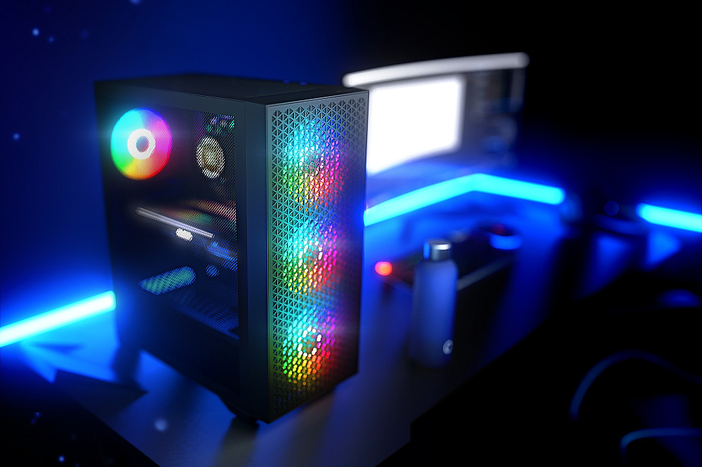 Корпус LogicConcept DART PRO ARGB MIDI BLACK MESH fans 4x120mm без БЖ ATX Вінниця - фото 6