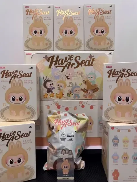 Сюрприз Брелок Labubu "Монстры" Pop Mart Лабубу трендовая плюшевая игрушка 15см Коломыя - изображение 7