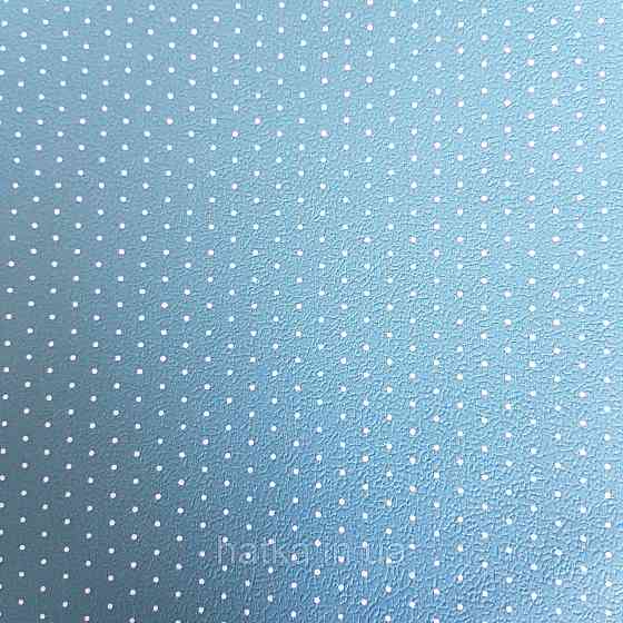 Обои виниловые на флизелине 0.53х10.05 Rasch Textil Petite Fleur 5 точки белые на бирюзовом Киев