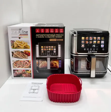 Фритюрница 13 л с двумя тенами 4200 Вт Zepline ZP-00340 Коломыя