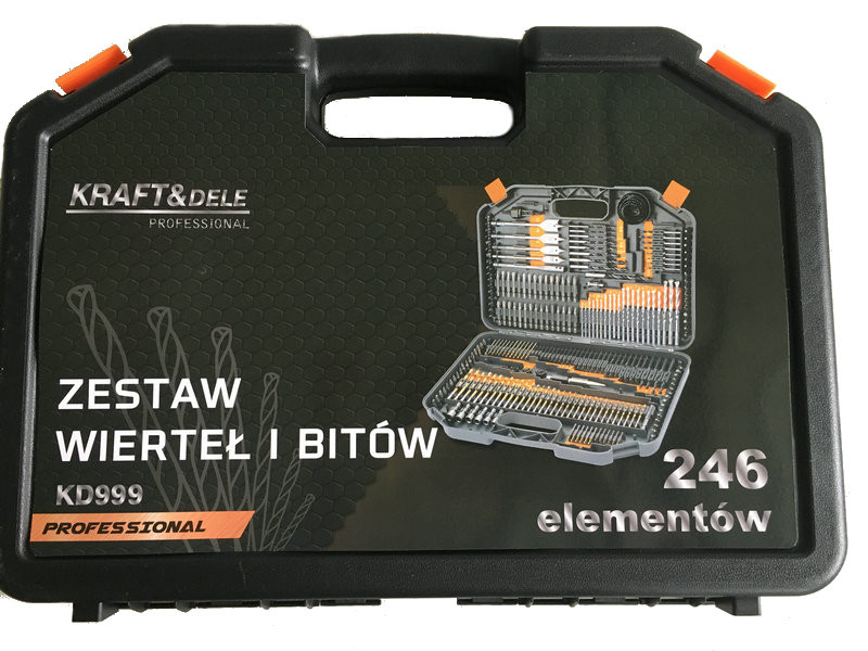 Набір свердел біт Kraft&Dele KD999 Черкаси - фото 5