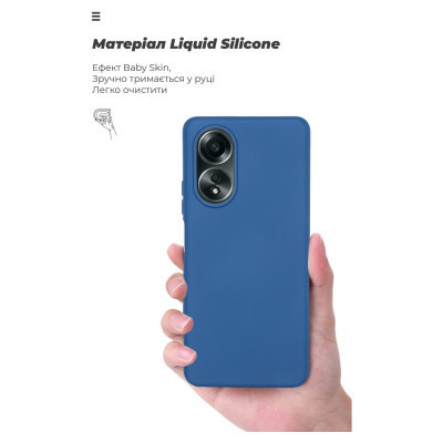 Чохол до мобільного телефона Armorstandart ICON Case OPPO A58 4G Dark Blue (ARM66474) Вінниця - фото 7