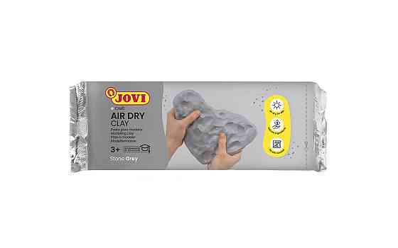 Паста для моделювання самозастигаюча Jovi Air dry сіра 250 р. (83G) Киев