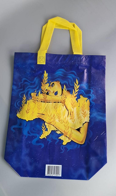 Сумка полипропиленовая с цветным рисунком  (30*38) №8 Украина (1 шт) Харьков - изображение 1