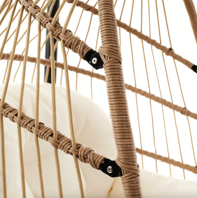 Підвісне крісло-кокон Di Volio Beluno бежевий Киев - изображение 8