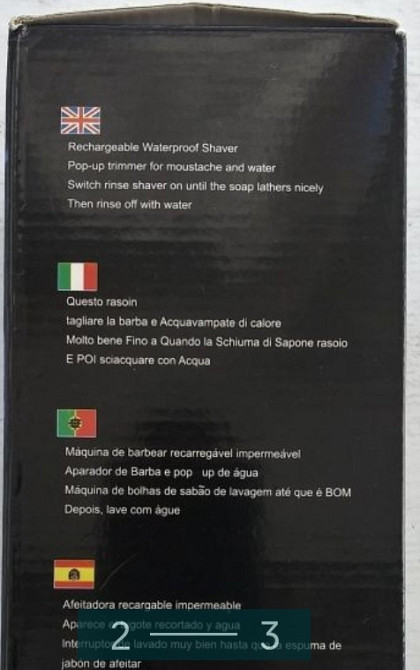 Бритва електрична 9D Shaver Київ - фото 1